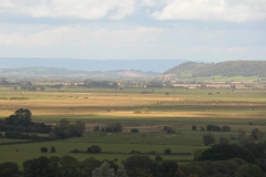 Towards High Ham and The Mendips from Fivehead