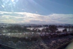 Winter scene over the vale of Isles Fivehead